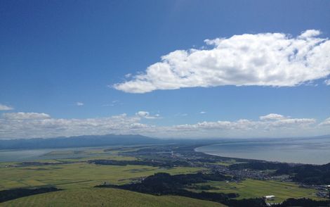 男鹿半島 寒風山