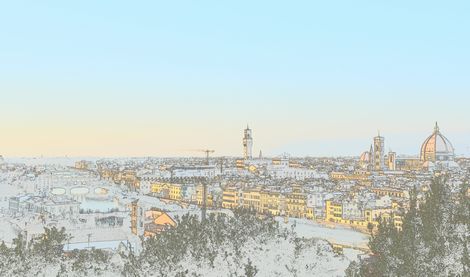 ミケランジェロ広場 イタリア バリアフリー旅行 しゃらく旅倶楽部 撮影 小倉譲