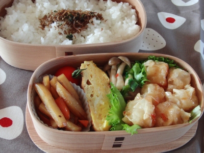 今日のしゅうまい弁当