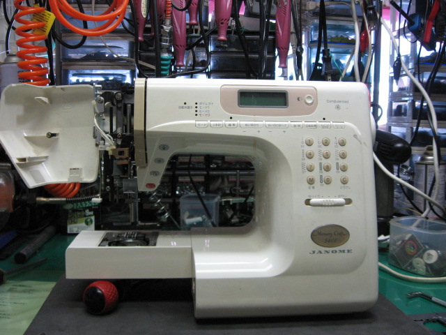 ＪＡＮＯＭＥ ＭＥＭＯＲＹ ＣＲＡＦＴ ５４００ ジャノメミシン修理