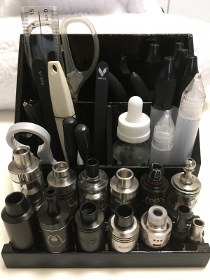 自作アトマスタンド Diy 100円ショップ活用 使った労力プライスレス 楽しもうvape Enjoy Vape Time