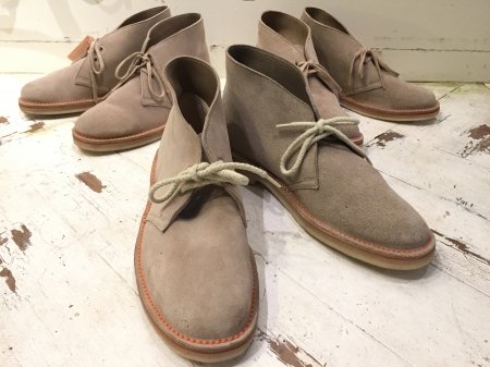 Clarks Desert Boots Made in England 65th Anniversary and Used 