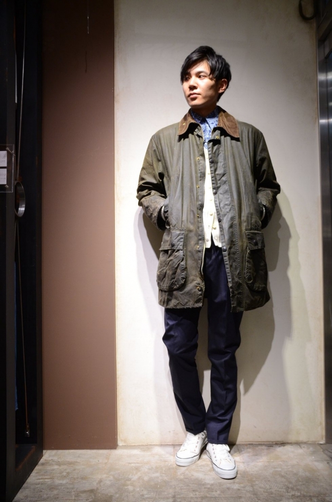 90s vintage Barbour Trench Coat & Border Jacket Made in England ...
