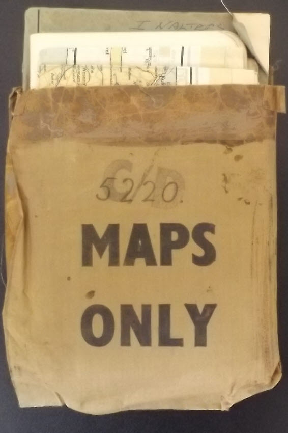 New Arrival：Vintage British Royal Air Force ARF Escape MAP