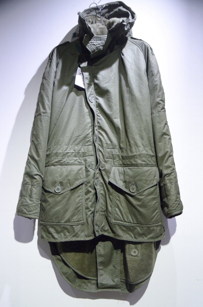 DEADSTOCK 1952's Vintage British Army FishTail Middle Parka