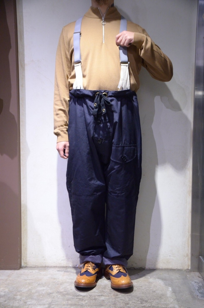ROYALNAVY VINTAGE COLLECTION, WINDPROOF VENTILE TROUSERS 