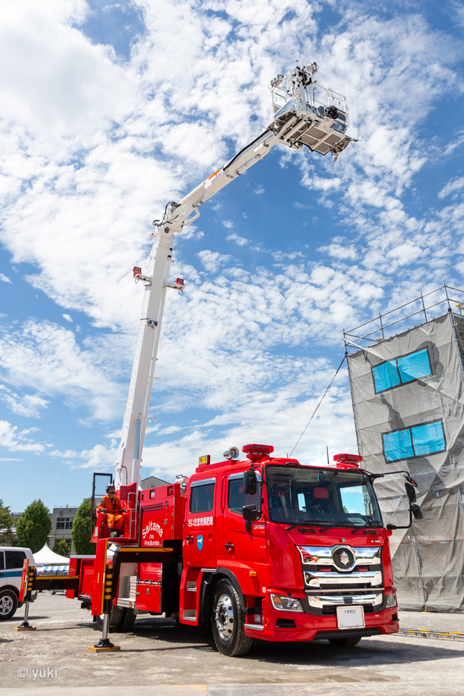 屈折はしご消防車 | Japan Working Vehicles