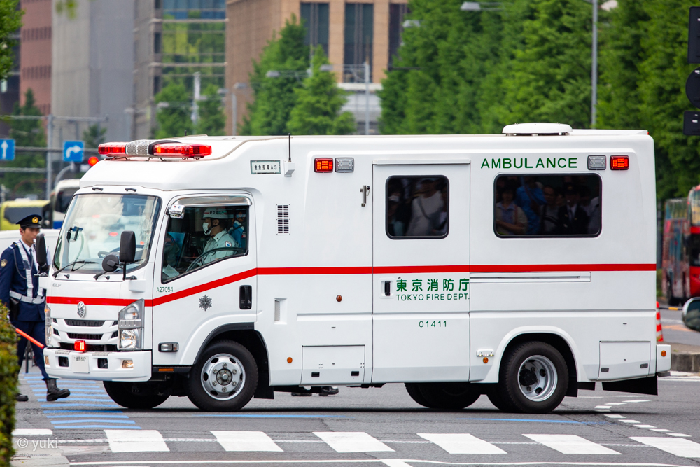 救急車3 陰圧型特殊救急車 | Japan Working Vehicles