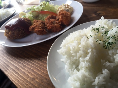 姫路 カフェ 相生 セブンシーズ 牡蠣
