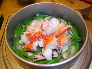 「麻鳥」の釜飯