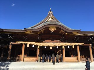 寒川神社御社殿