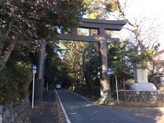 寒川神社二の鳥居