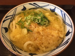 丸亀製麺かけうどん