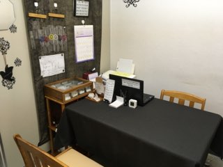 星の小部屋のテーブルクロス