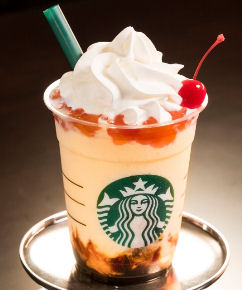 プリンアラモードフラペチーノ