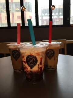 横浜チョコレートファクトリー&ミュージアムのタピオカドリンク
