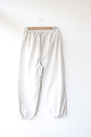 中川政商店 綿麻もんぺパンツ 白 | spoonful & osaji clothes