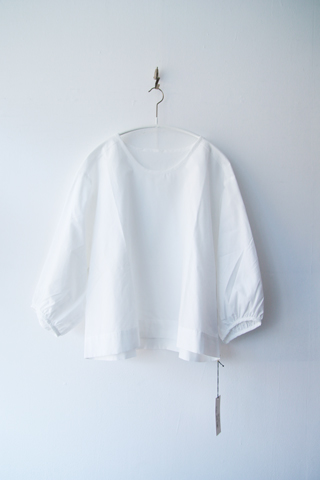 Linen ya イージーブラウス ホワイト | spoonful & osaji clothes
