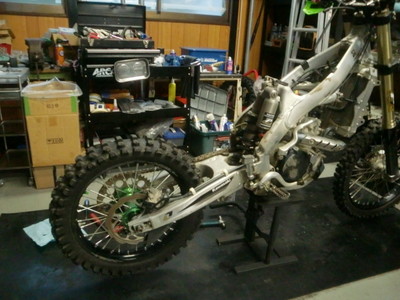 KAWASAKI KX250F 整備！ | ウブカタ・ジャパンのブログ