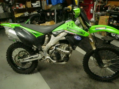 ０３〜０４年式ＫＸ２５０Ｆキャブ KAWASAKI KX250F 整備！ | ウブカタ・ジャパンのブログ
