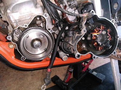 KTM フリーライド250 セル回り整備など! | ウブカタ・ジャパン KTM フリーライド250 セル回り整備など! | ウブカタ・ジャパン