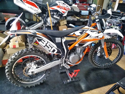KTM FREERIDE350 レフトハンドブレーキ！ | ウブカタ・ジャパンのブログ