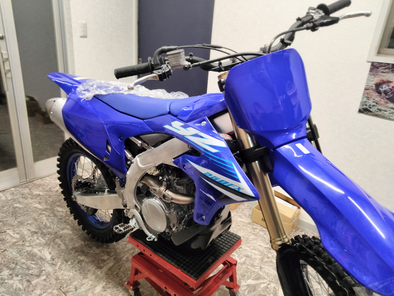 YZ250FX 2024モデル純正　　 前後ホイールセット NEW MOTORCYCLE: YZ Series 2024 Models for Cross-Country