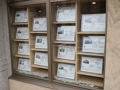 店頭窓チラシ