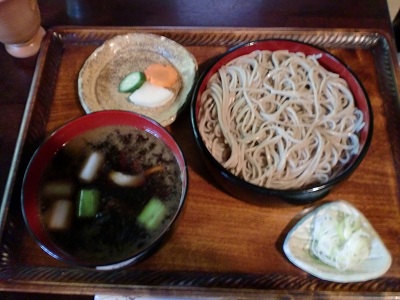 社長おススメ「かもざる蕎麦」