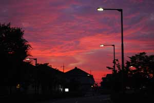 夕焼け