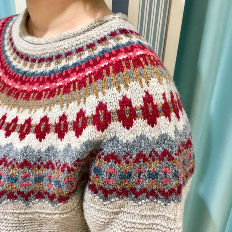 ERIBE ☆ エリベ フェアアイル クルーネック ニット（正規取扱商品