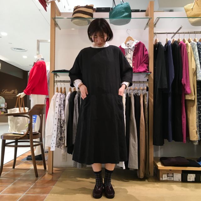 サラウェア リネンウールツイルドレス SARAHWEARの2wayリネンツイルワンピース | SHETH BLOG