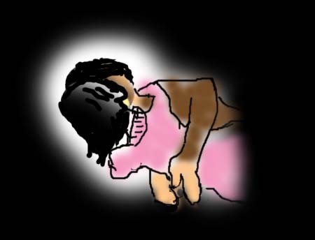 抱き合う