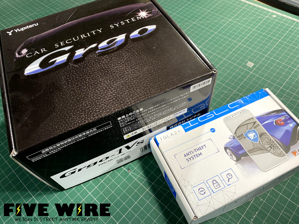 Yupiteru Grgo-1Vs & IGLA2+ セキュリティシステム（Grgo V2