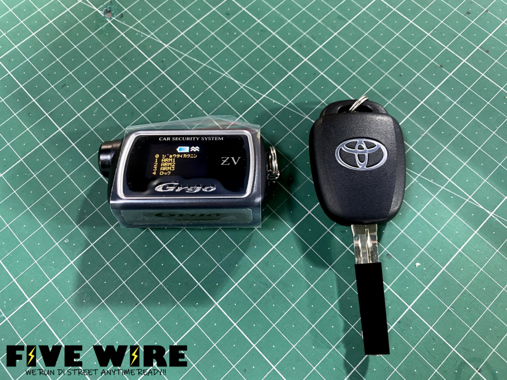 6型ハイエースDXに2WayセキュリティGrgo ZV！ | 大阪FIVE WIRE公式ブログ