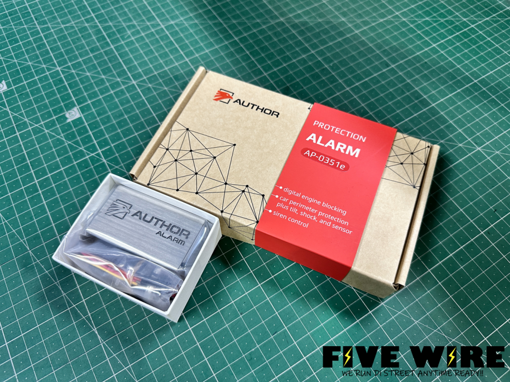 レクサスRX500hにAUTHOR ALARMイグラアラーム！ | 大阪FIVE WIRE公式ブログ