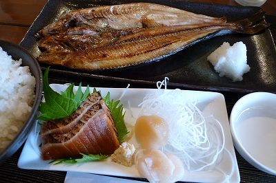 ホッケ定食