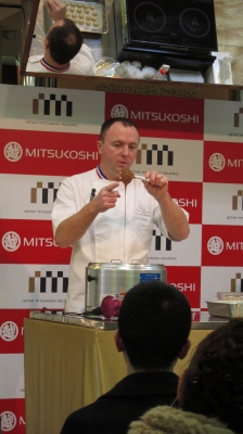 ショコラティエが来てたのだ