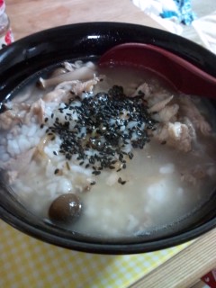 鶏ガラスープごはん