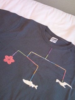 大槌復興モビールTシャツ 表