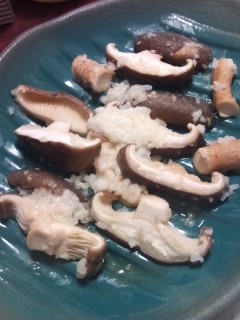 しいたけの塩麹ステーキ