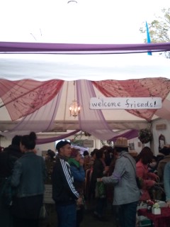 エクスチェンジin Earth Day Tokyo 2012 会場内