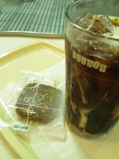 ドトールコーヒーとクッキー