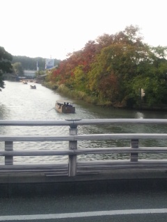 松江・堀川舟