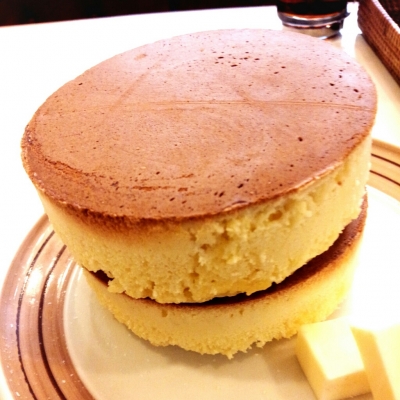 鎌倉・イワタコーヒー・ホットケーキ