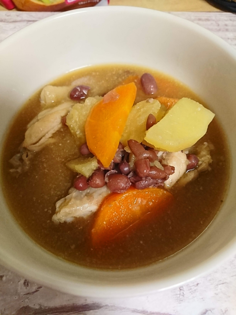 発酵あんこでつくる鶏肉と根菜の煮物