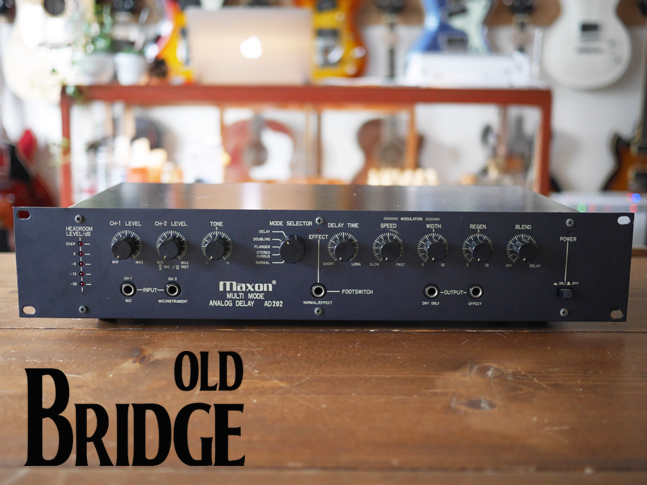 80sマクソン・アナログ・エフェクトラック！ | Guitar Shop Old Bridge