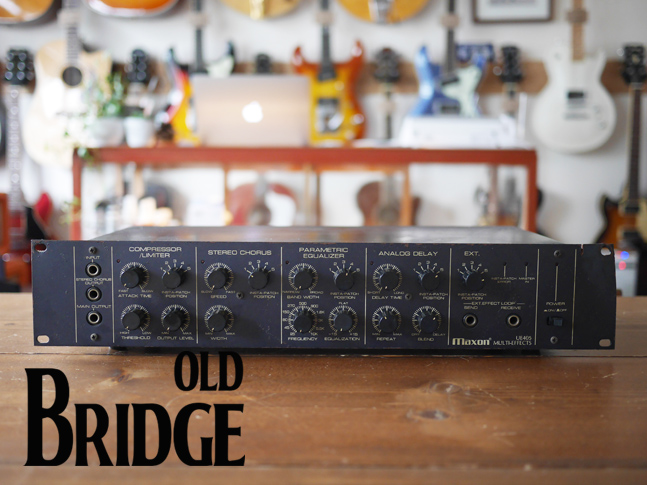 80sマクソン・アナログ・エフェクトラック！ | Guitar Shop Old Bridge