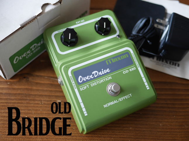 Maxon OverDrive SoftDistortion OD-880 復刻 Maxon OD 880 Soft Distortion Overdrive - YouTube