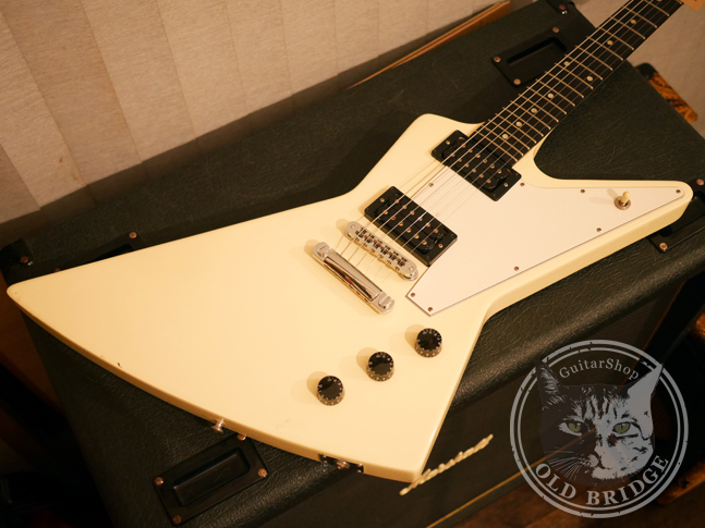 ギブソン・エクスプローラー・ホワイト！ | Guitar Shop Old Bridge Blog